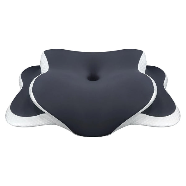 Contoured Memory Foam Cervical Pillow for All Sleep Positions