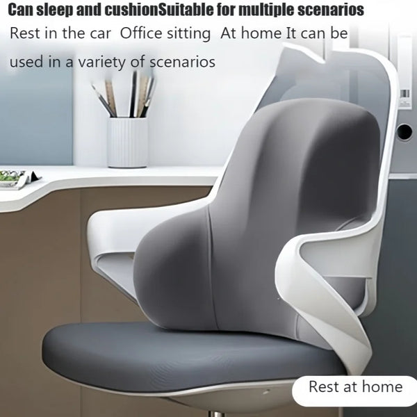 Ergonomic Memory Foam Lumbar Cushion – Multifunctional Lower Back & Posture Support