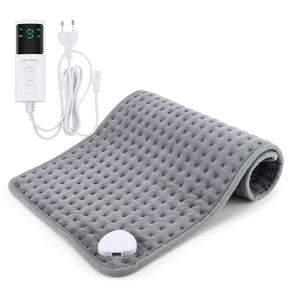 Electric Heating Pad Blanket with Thermostat – Hot Pad for Menstrual Cramps, Waist & Back Pain Relief