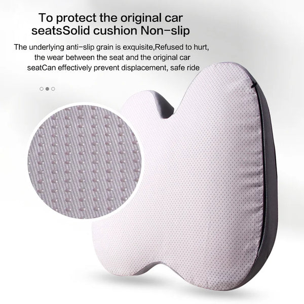 Orthopedic Memory Foam Seat Cushion – Tailbone, Sciatica & Prostate Relief