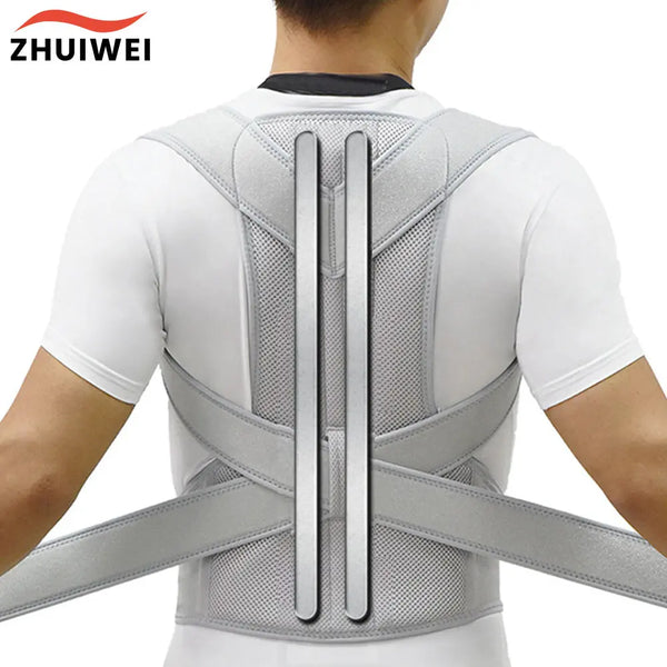 Upper Back & Clavicle Posture Corrector – Adjustable Shoulder Straightening Brace