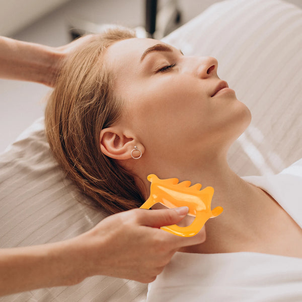 Large Fascia Massager Pull Bar – Shoulder & Neck Trigger Point Scrape Massage Tool