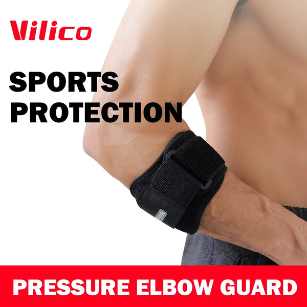 Breathable Pressure Elbow Protection Sleeve – Sweat-Absorbing Elbow Support for Fitness, Basketball & Daily Exercise