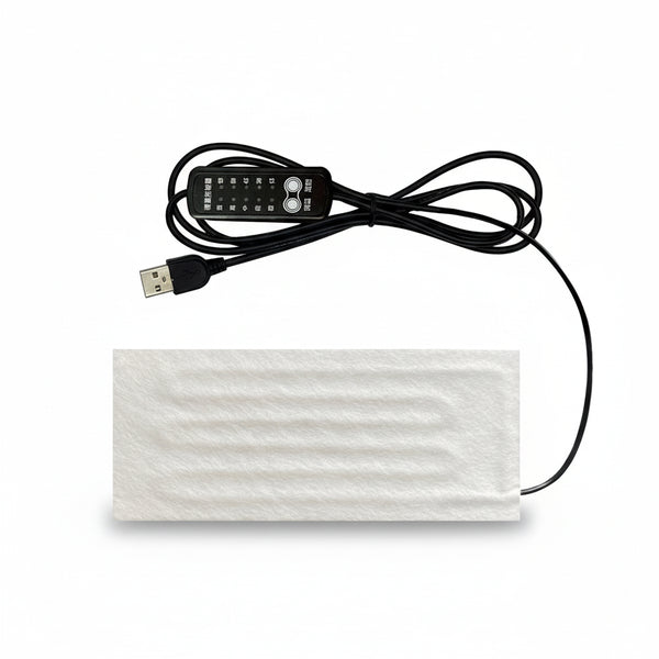 USB Warm Paste Heating Pad – 5V Electric Heating Film for Cervical Vertebra, Vest, Jacket, Shoes & Socks