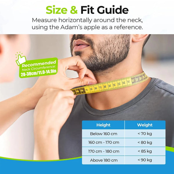 Inflatable Cervical Traction Device – Neck Decompression Collar