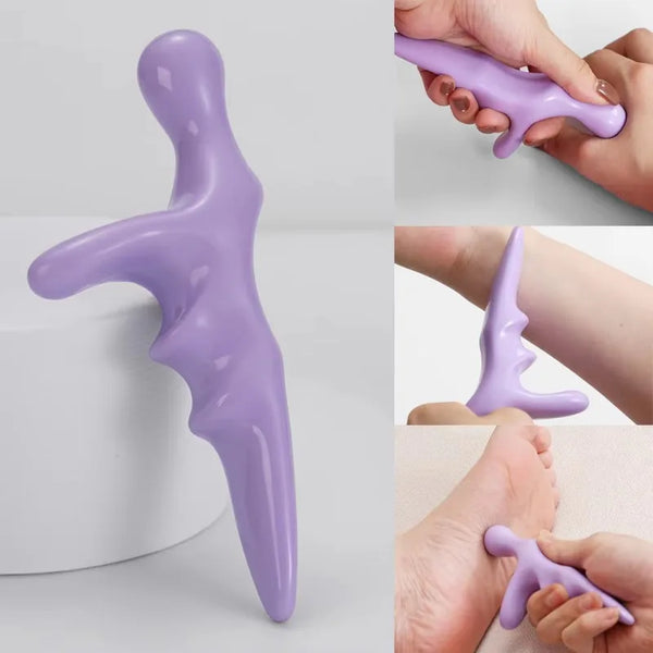 Handheld Acupressure Trigger Point Massager – Manual Thumb Press Tool for Whole Body Fatigue & Muscle Relaxation