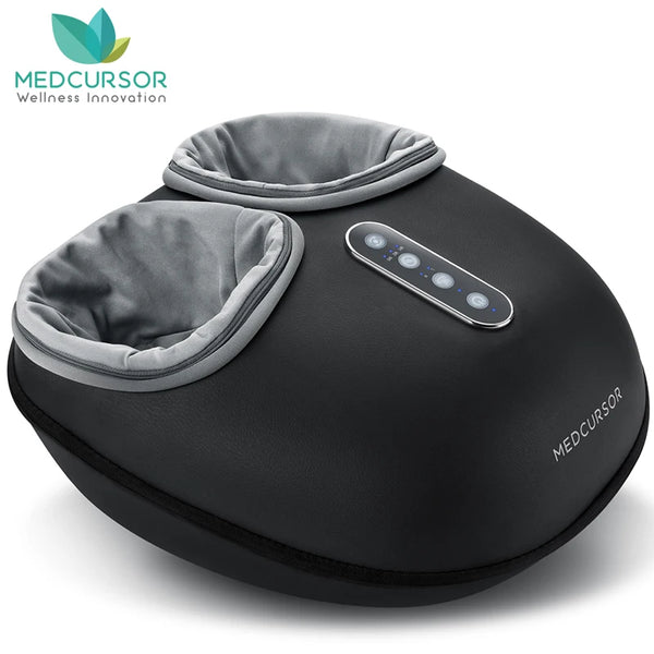 Medcursor Shiatsu Foot Massager Machine with Heat – Roller Muscle Relaxation & Pain Relief Fully Wrapped