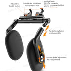 SEAMETAL Multifunctional Car Headrest 3D Memory Foam Neck Support Pillow Free-Adjustment Neck Protection Pillow for Traveling