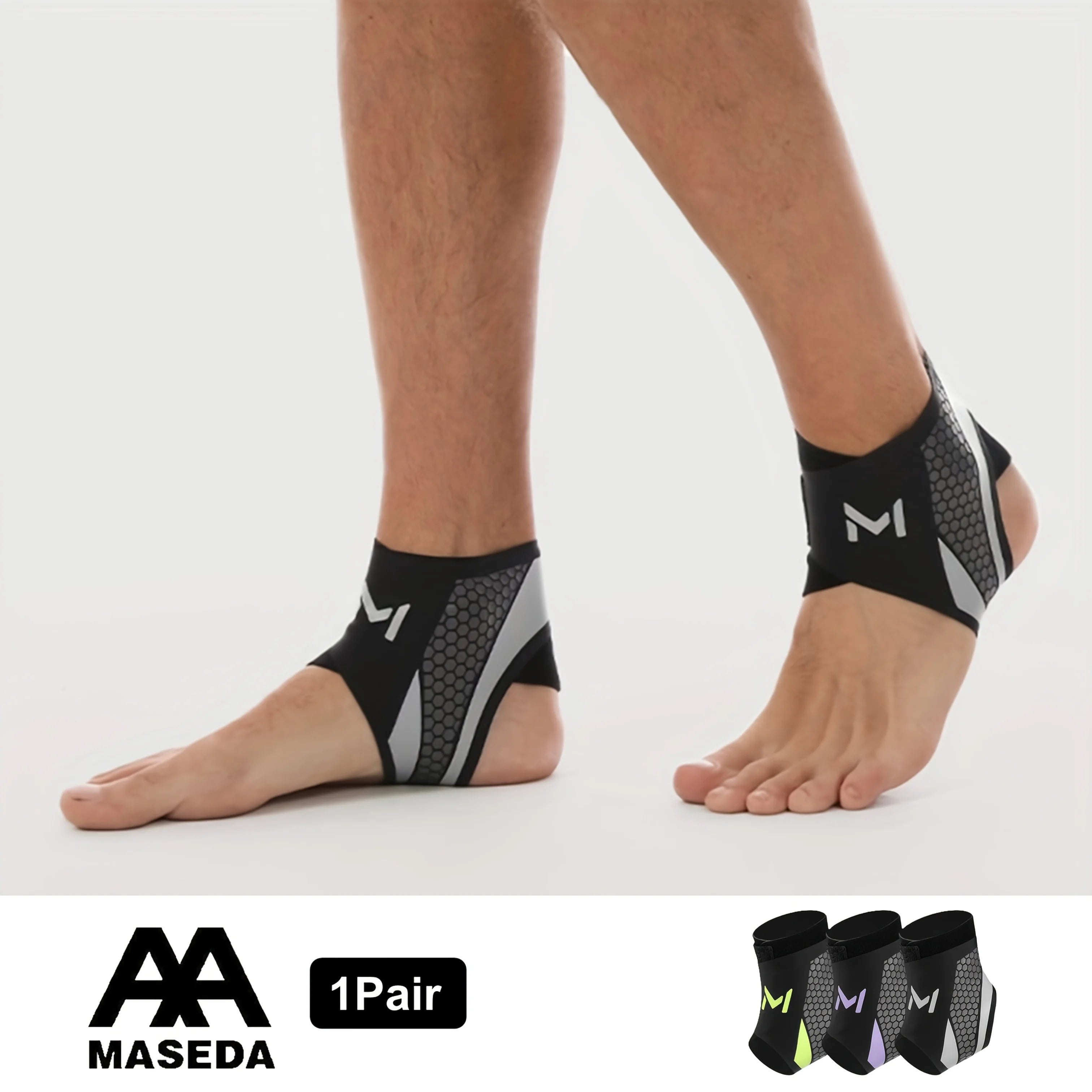 Adjustable Ankle Compression Support Strap – Breathable Lightweight Daily Use Ankle Brace