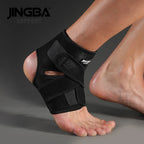 JINGBA Adjustable Compression Ankle Brace – Sports Ankle Joint Protector for Support & Stability