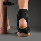 JINGBA Adjustable Compression Ankle Brace – Sports Ankle Joint Protector for Support & Stability