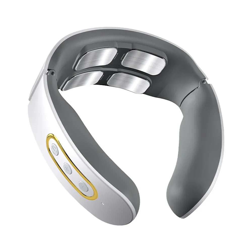 HEALTENCE Neck & Shoulder Pulse Massager – 6 Modes & 9 Levels