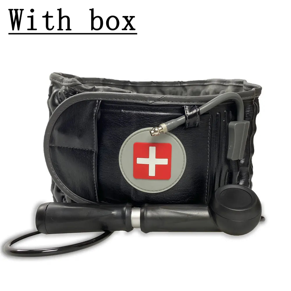 Inflatable Back Decompression Lumbar Belt – Spinal Air Traction Support Brace