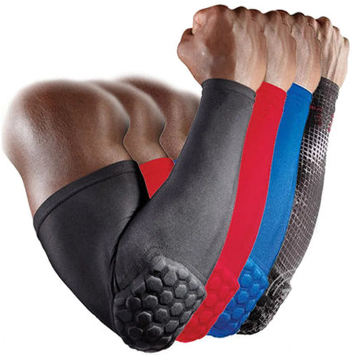 Breathable Basketball Arm Sleeve & Elbow Support – Football Safety Sport Elbow Pad Brace Protector