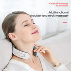 HEALTENCE Neck & Shoulder Pulse Massager – 6 Modes & 9 Levels