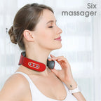 HEALTENCE Neck & Shoulder Pulse Massager – 6 Modes & 9 Levels