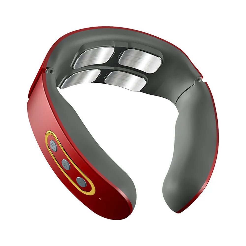 HEALTENCE Neck & Shoulder Pulse Massager – 6 Modes & 9 Levels