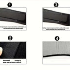 Heating Back Brace for Lower Back Pain Relief – Adjustable Magnetic Therapy Lumbar Support Belt - Heated Waist Wrap for Sciatica