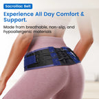 Sacroiliac SI Joint Hip Belt – Pelvic Support for Sciatica & Joint Pain Relief