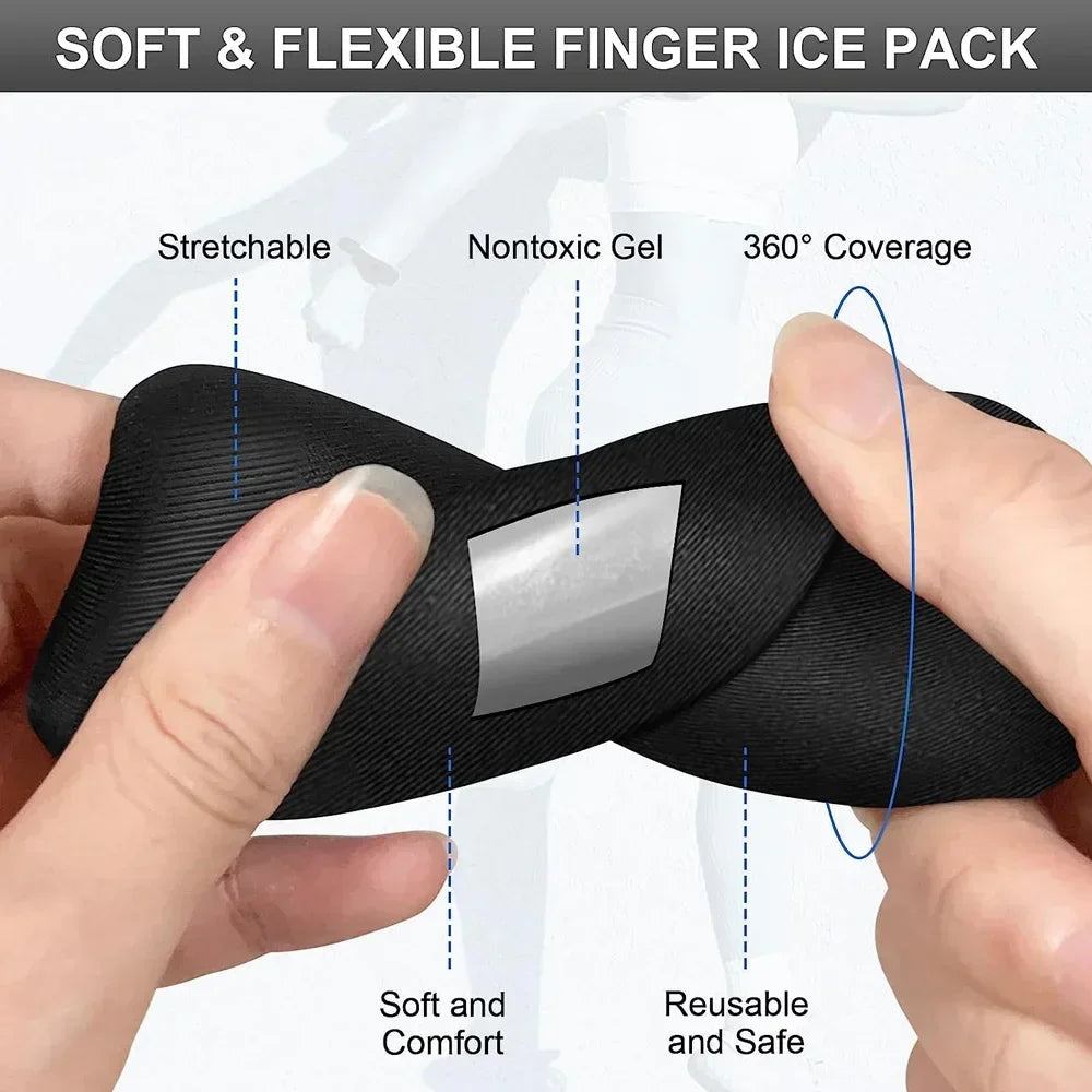 Finger & Toe Ice Sleeves – 4PCS Cold Gel Compression Packs for Arthritis & Hand Care