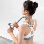 Trigger Point Massage Gun for Pain Relief Handle Back Neck Hook Fibromyalgia Pain Relief Portable Manuel Shoulder Massager