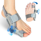 Unisex Bunion Corrector – Rotatable Hallux Valgus Toe Separator & Straightener Brace
