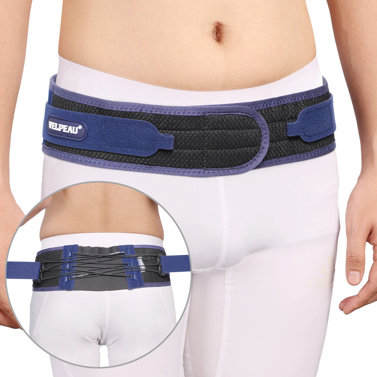 Sacroiliac SI Joint Hip Belt – Pelvic Support for Sciatica & Joint Pain Relief