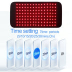 Red & Infrared Light Therapy Belt – 120 LEDs, 660nm & 850nm for Pain Relief