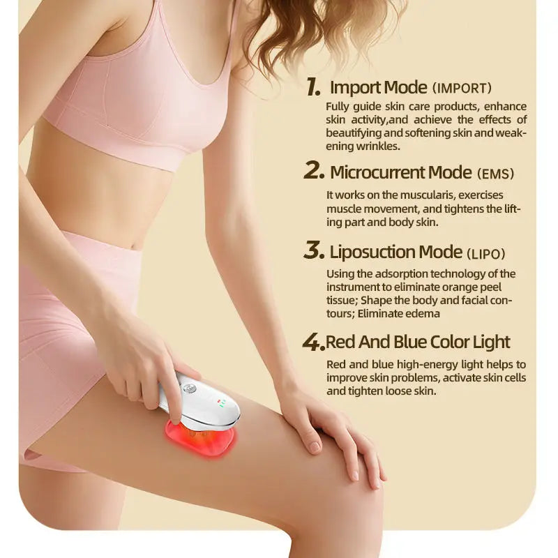 Anti-Cellulite Body Sculpting Massager – Skin Tightening & Cellulite Removal for Face, Belly, Arms & Legs
