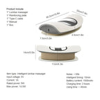 Inflatable Lumbar Traction Massager – Back Stretcher with Vibration
