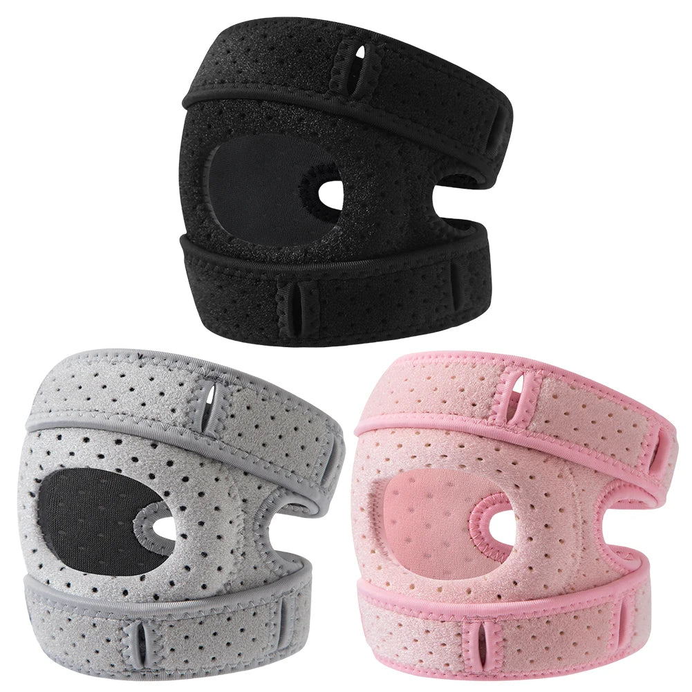 Patella Knee Support – Adjustable Compression Sleeve & Tendon Strap for Arthritis, Joint & Ligament Injury