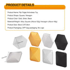 Flipo Flip Fidget Toys Rotating Kinetic Alloy Desktop Toys for Adults Office Fidget Spinner Anti Stress Relief Toys for Children