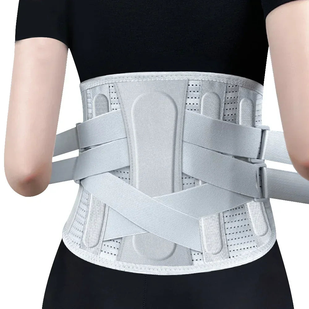 5-Support Ergonomic Back Brace – Lumbar Belt for Herniated Disc & Sciatica