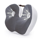 1pc Shape memory foam orthopedic cushion, ergonomic coccyx cushion, adjustable seat cushion width,  for the office,car
