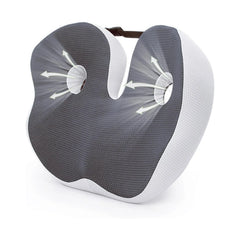Adjustable Ergonomic Memory Foam Coccyx Seat Cushion – Tailbone Relief