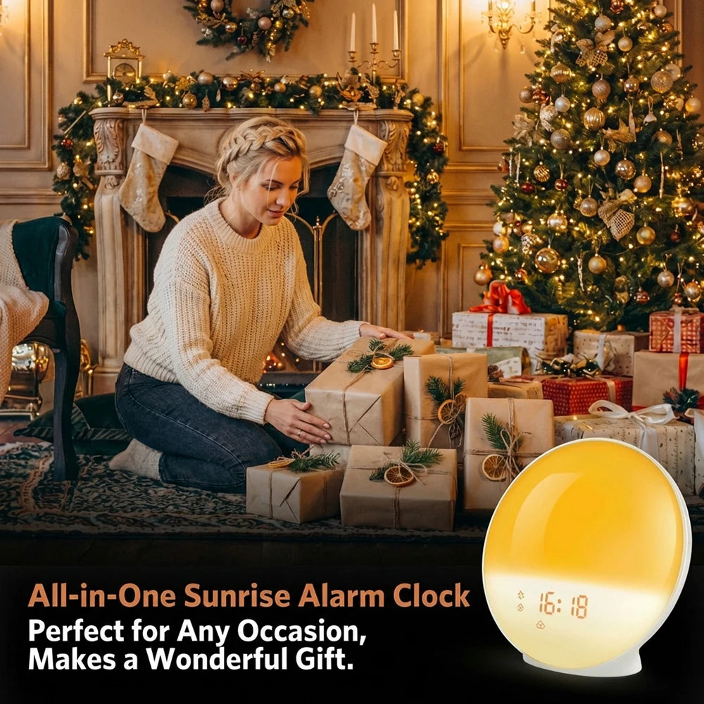 Sunrise Alarm Clock with Wake Up Light