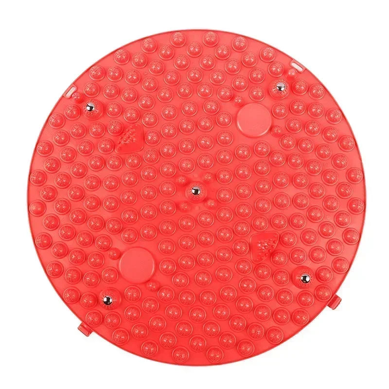 Foot Yoga Acupressure Board Mat – Round Exercise Mat for Muscle Relaxation & Acupuncture Physiotherapy