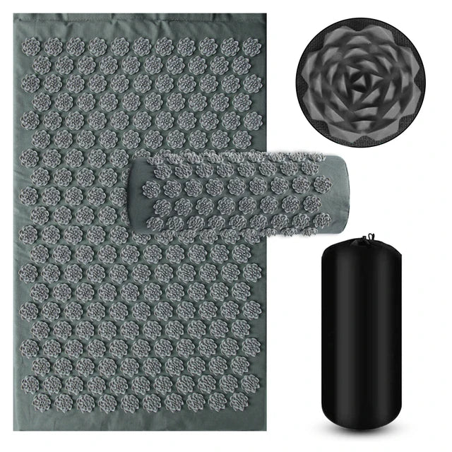 Acupressure Yoga Mat – Kuznetsov’s Applicator Spike Cushion for Body, Neck, Foot & Pilates Massage