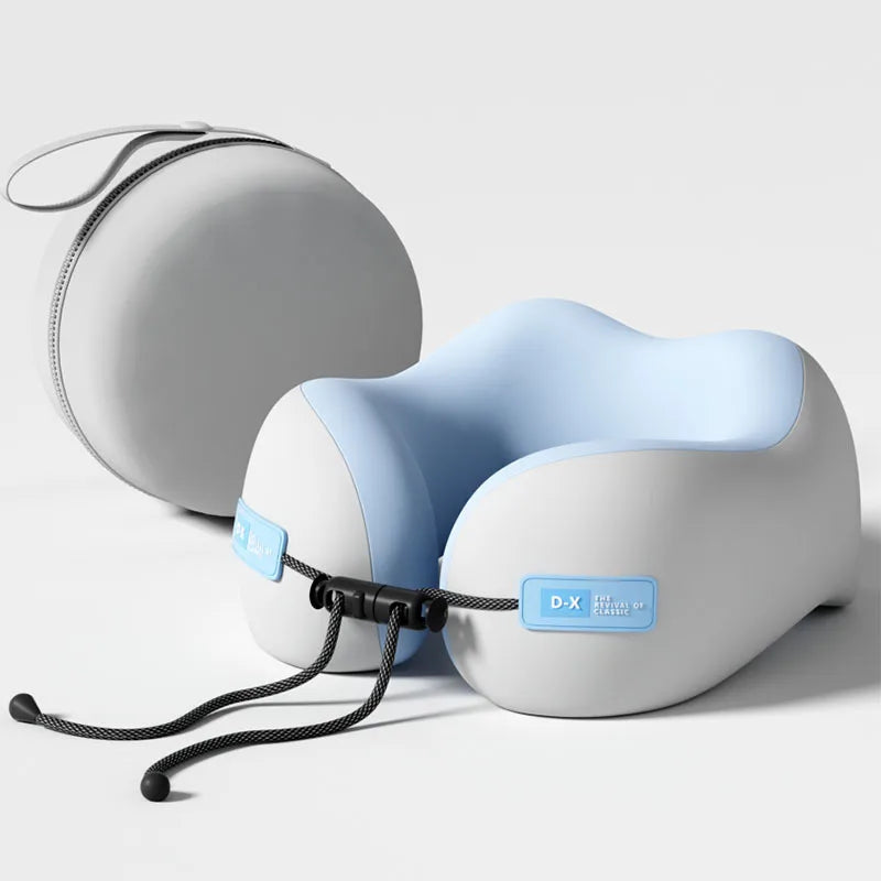 Memory Foam Travel Neck Pillow – U-Shaped Cervical Support
