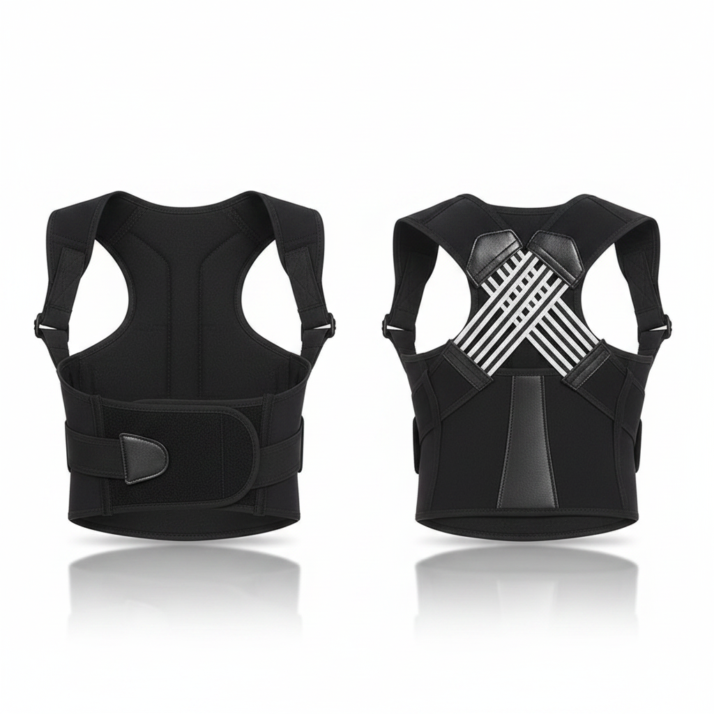 Breathable Adult Posture Corrector Belt – Back Correction Strap for Men & Women
