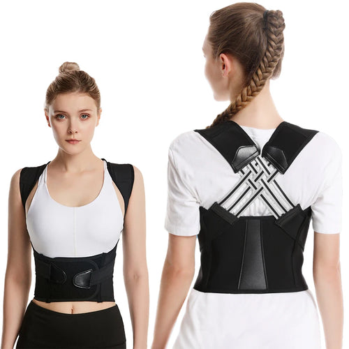 Breathable Adult Posture Corrector Belt – Back Correction Strap for Men & Women