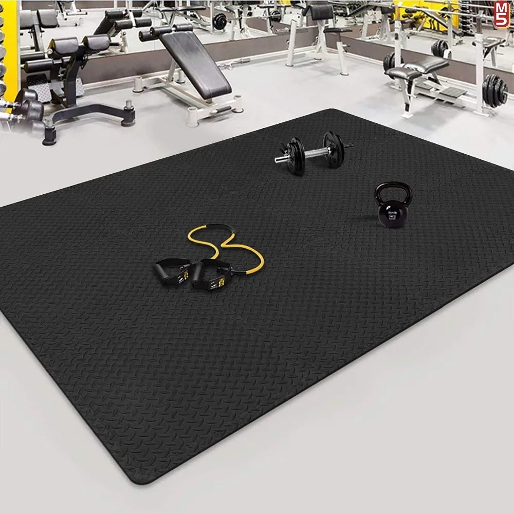 EVA Foam Acupressure Massage Mat – Interlocking Non-Slip Gym Floor Mat for Home Gym & Fitness