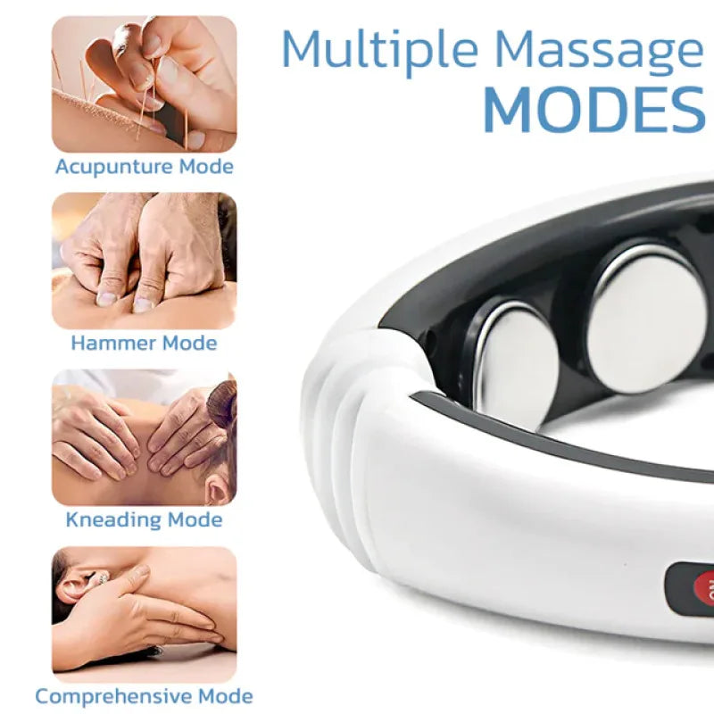 Pulse Cervical Spine Neck & Shoulder Massager – Physiotherapy Pulse Massage Instrument