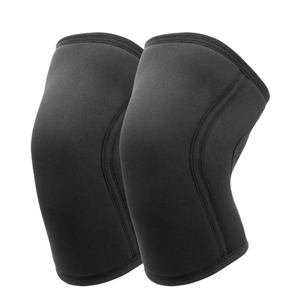 7mm Neoprene Knee Compression Sleeves (Pair) – Weightlifting & CrossFit Support