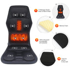 Infrared Massage Chair Cushion – Heating Vibration Mat