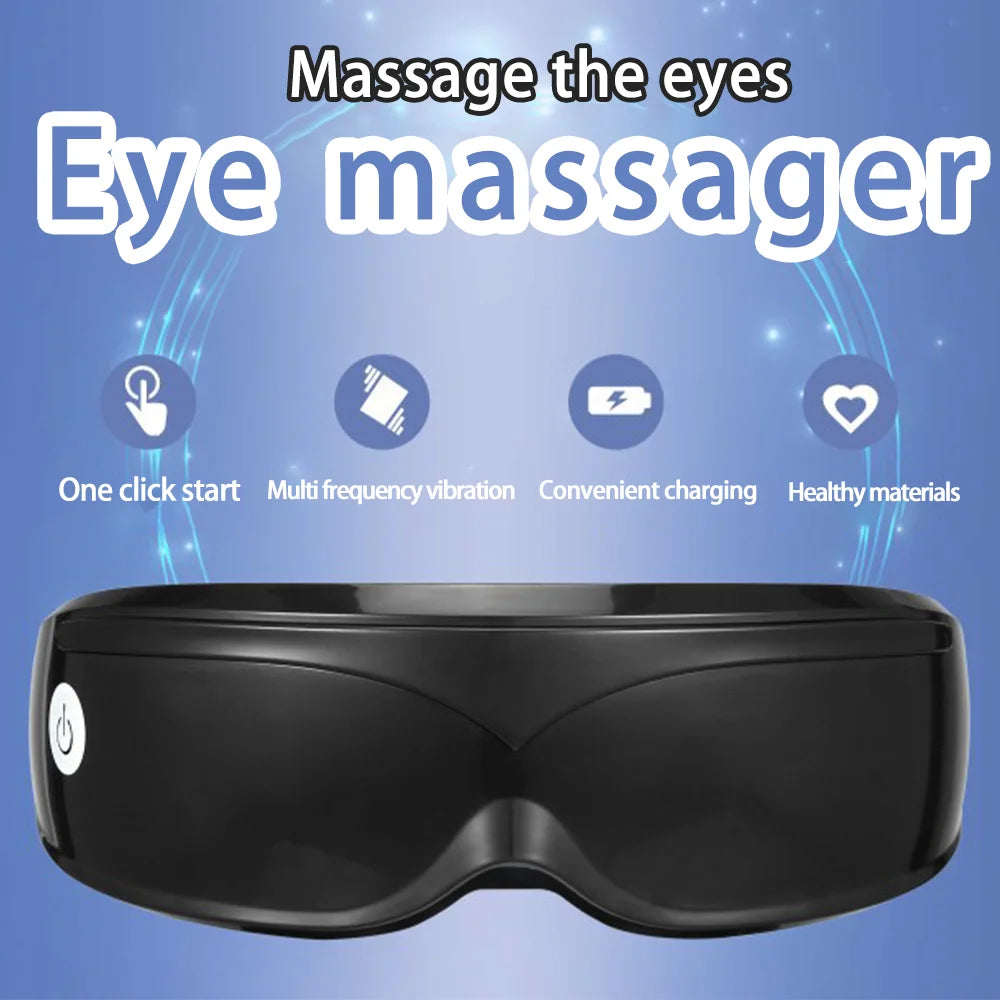 Eye Massager – 9 Modes & 22 Magnets Multi-Frequency Vibration for Eye Health & Relaxation