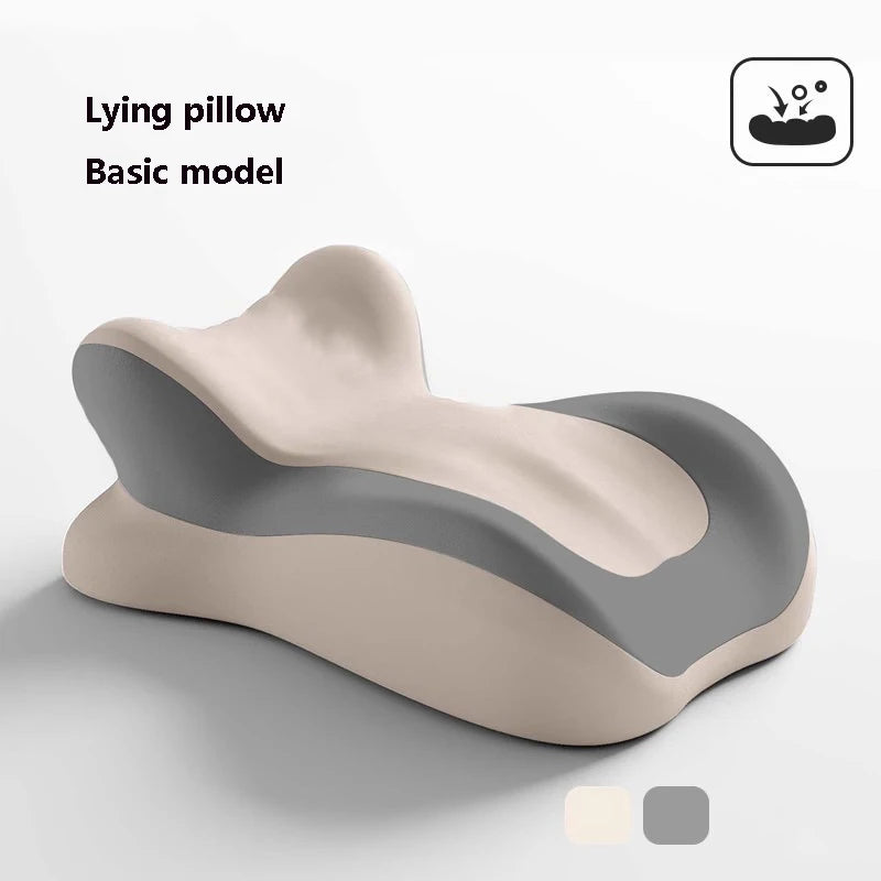Wedge Memory Foam Pillow – Ergonomic Neck & Back Support