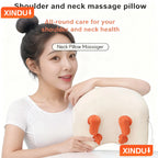 SPA Portable Wireless Pillow Massager – Super Strong Neck & Shoulder Warm Massage Device