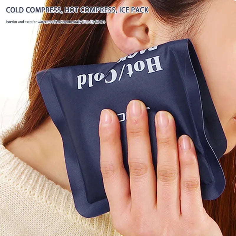 Professional Reusable Gel Ice Pack – Hot & Cold Therapy for Leg, Knee, Headache & Outdoor Travel