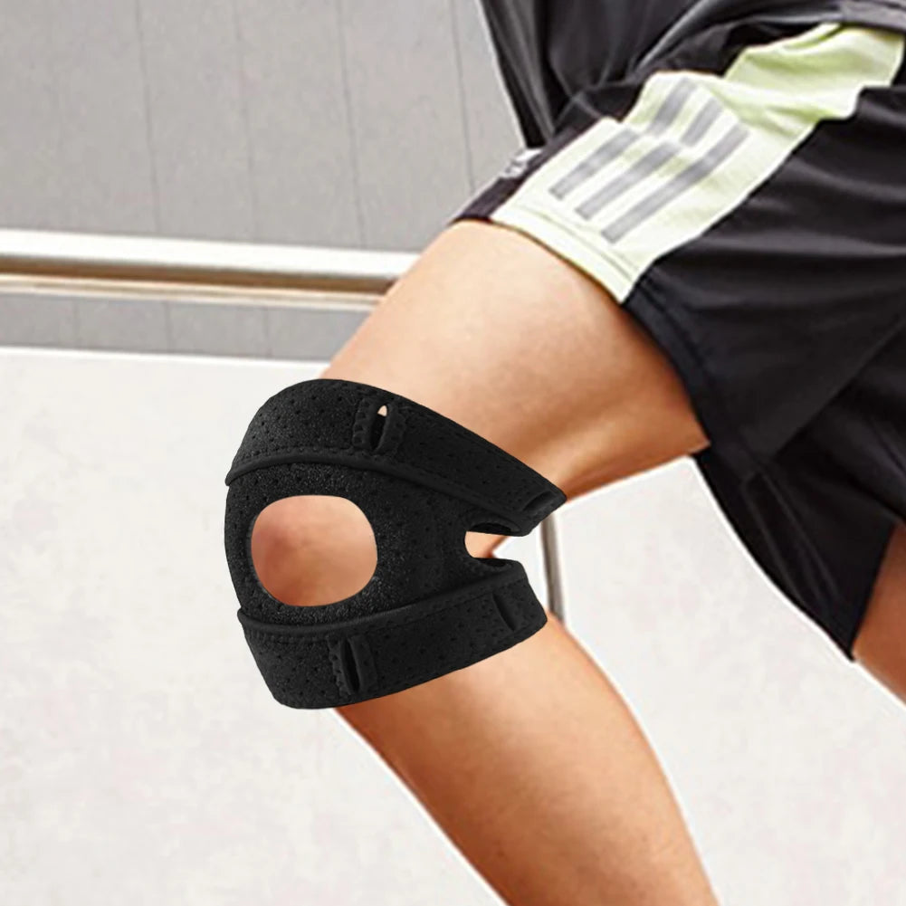 Patella Knee Support – Adjustable Compression Sleeve & Tendon Strap for Arthritis, Joint & Ligament Injury